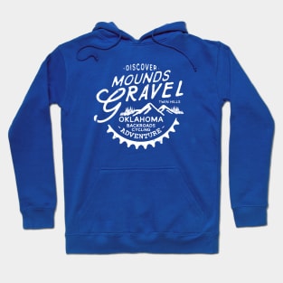 Mounds Gravel Cycling Adventure - White Hoodie